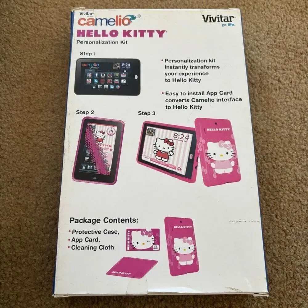 Vivitar Camelio Hello Kitty Personalization Kit 2013 *New*